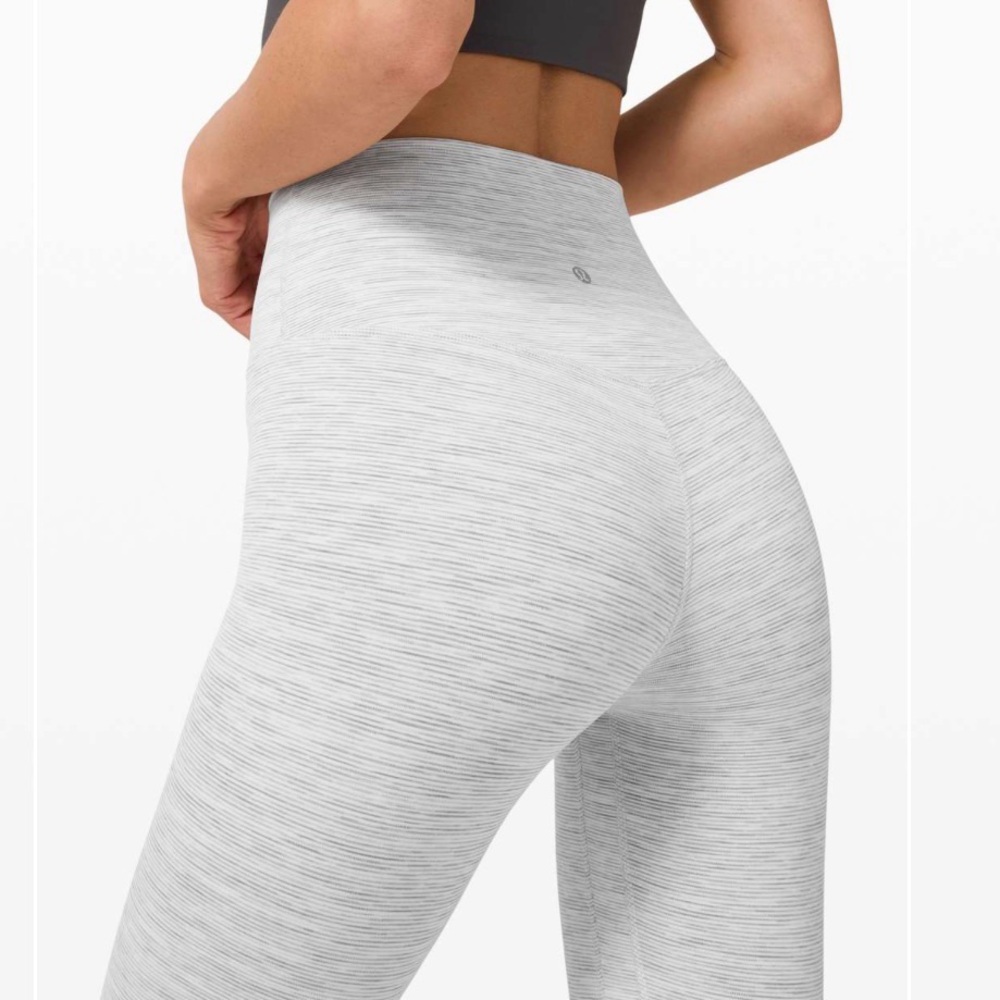 BNWT Lululemon Align Pant 25” HR size 4 Wee Are From Space Nimbus Battleship